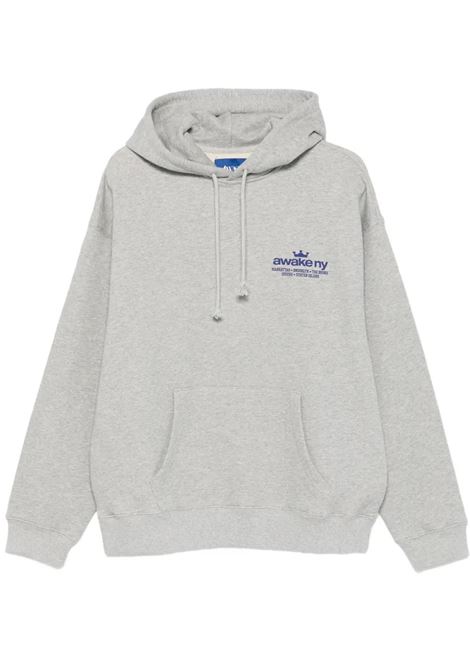 good everywhere pullover hoodie man grey AWAKE NY | AWK-SP26-HD001HE
